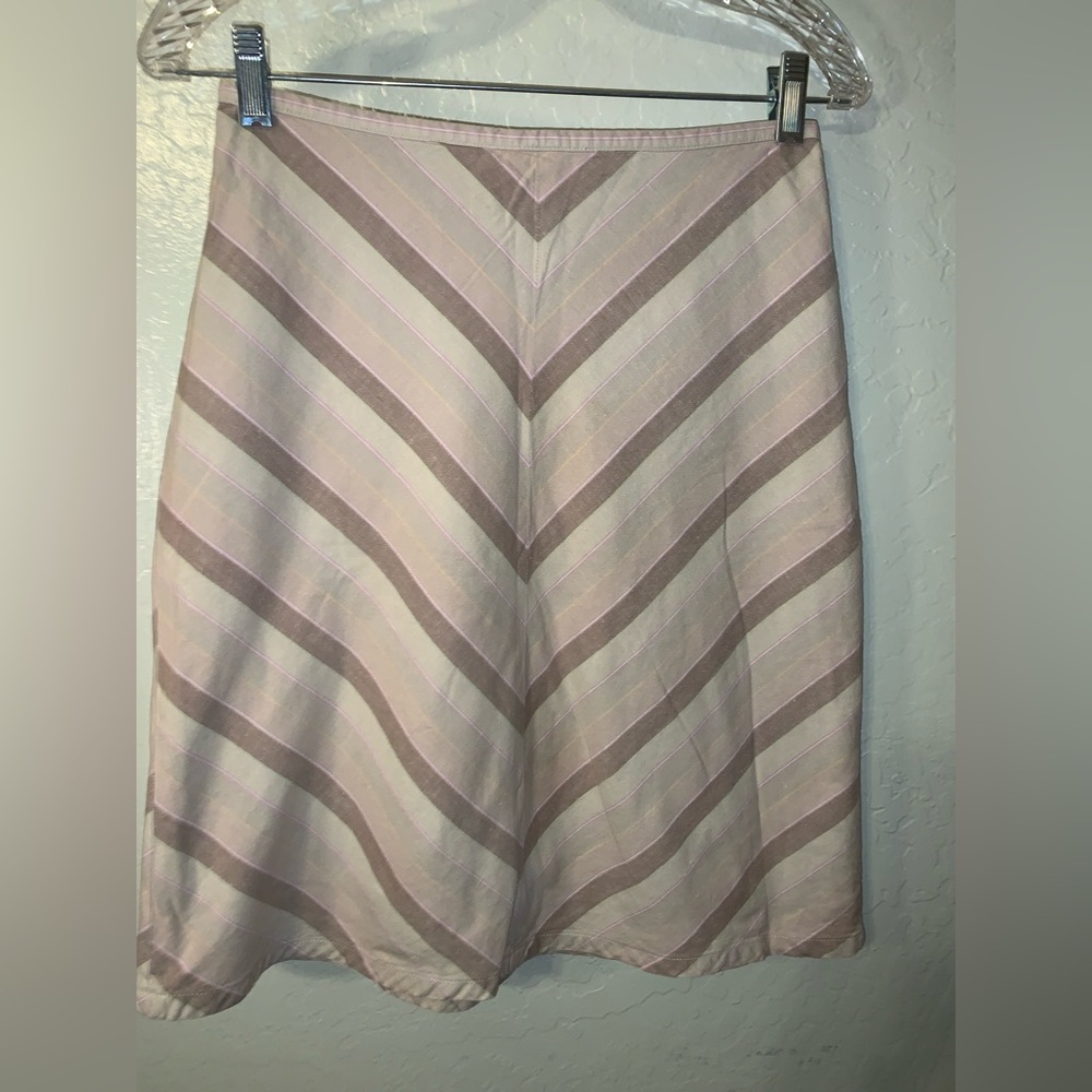 Gap Skirt Size 2, Linen Cotton Blend, Lined